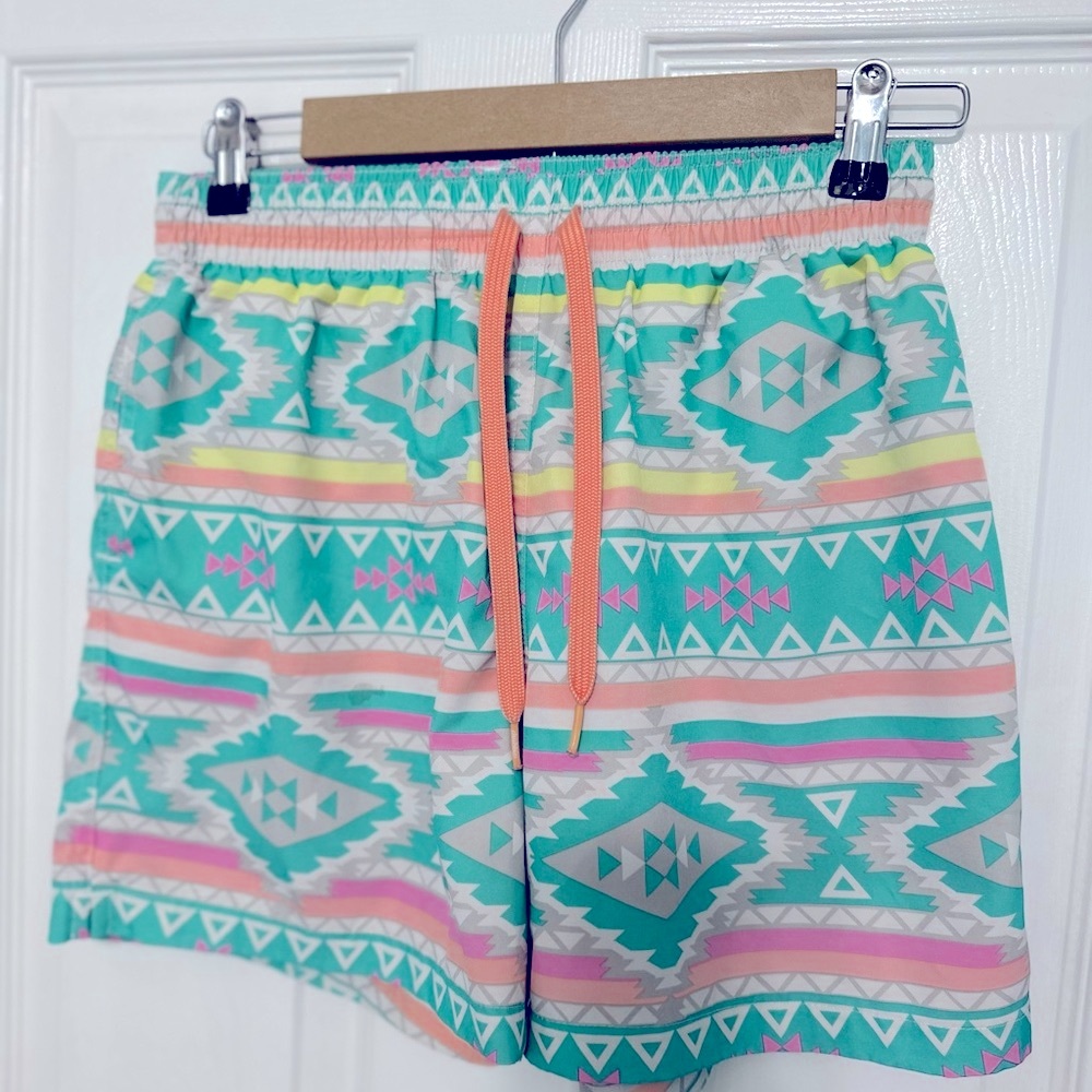 Mens Chubbies Aztec Swim Trunks 5.5 Small